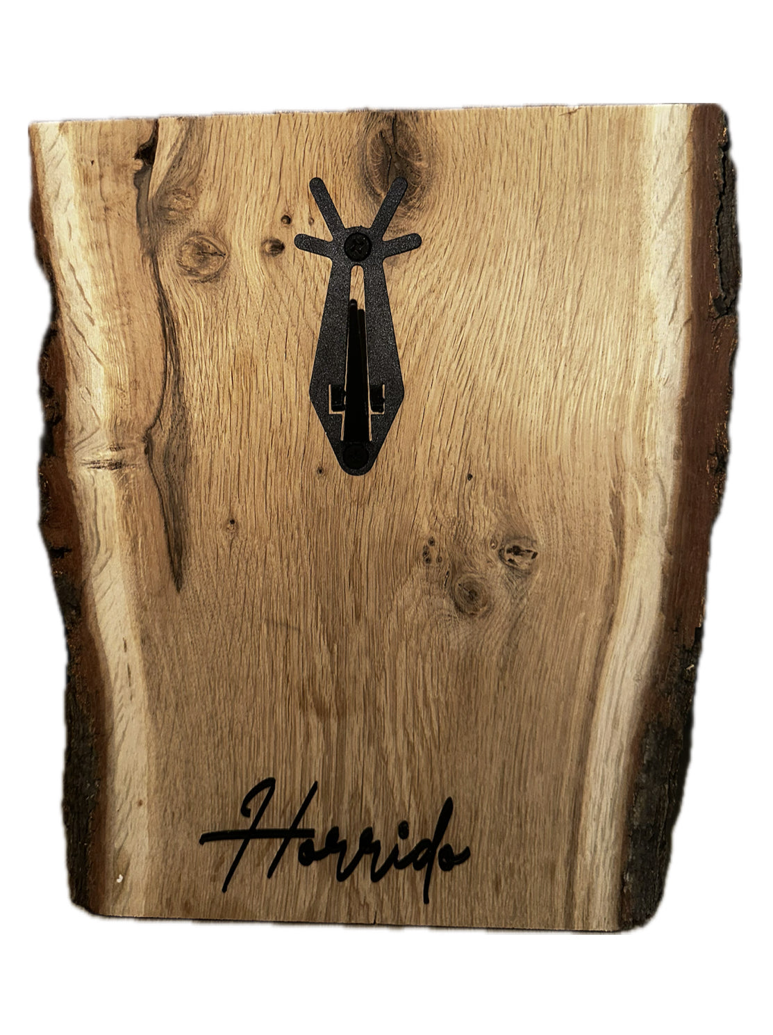 Trophäenschild aus Eiche