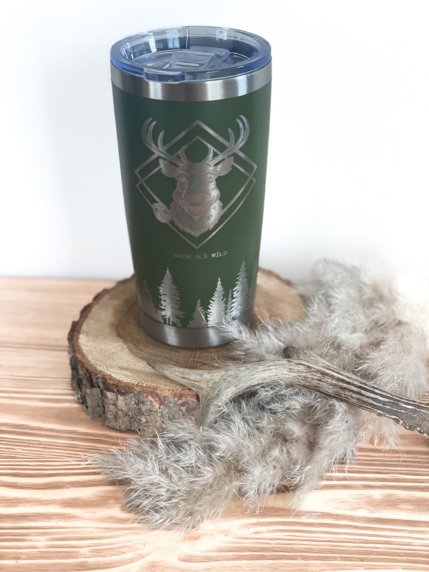 Kaffeebecher "Rauchender Hirsch"